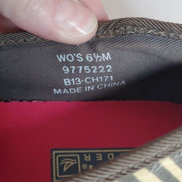 Sperry Top sider canvas slip on flats - Picture 4 of 10